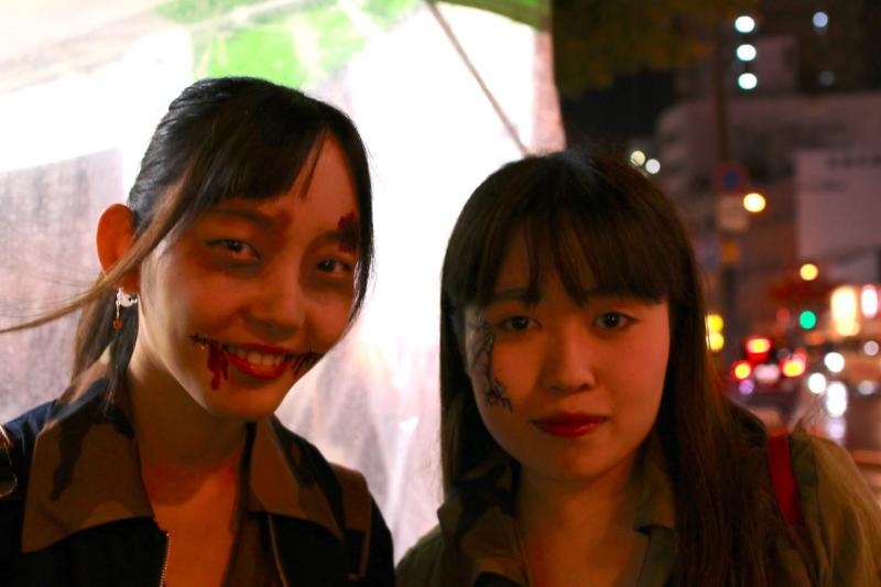 広島フェイスペイント組合-横川ゾンビナイト３-1028-0521