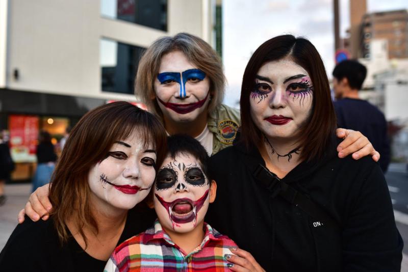 広島フェイスペイント組合-横川ゾンビナイト5-2日目-220