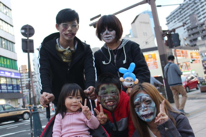 広島フェイスペイント組合-横川ゾンビナイト5-2日目-231