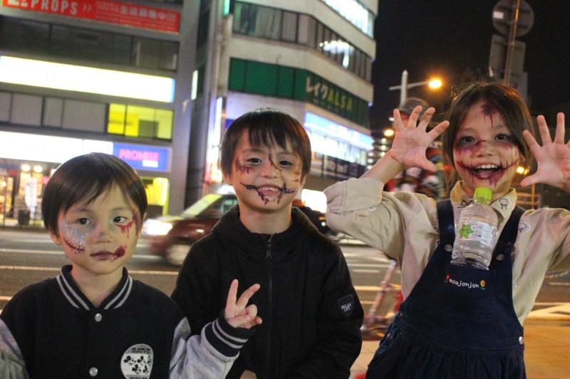 広島フェイスペイント組合-横川ゾンビナイト5-2日目-450