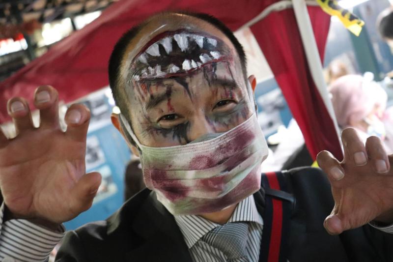 広島フェイスペイント組合-横川ゾンビナイト８-１日目-71