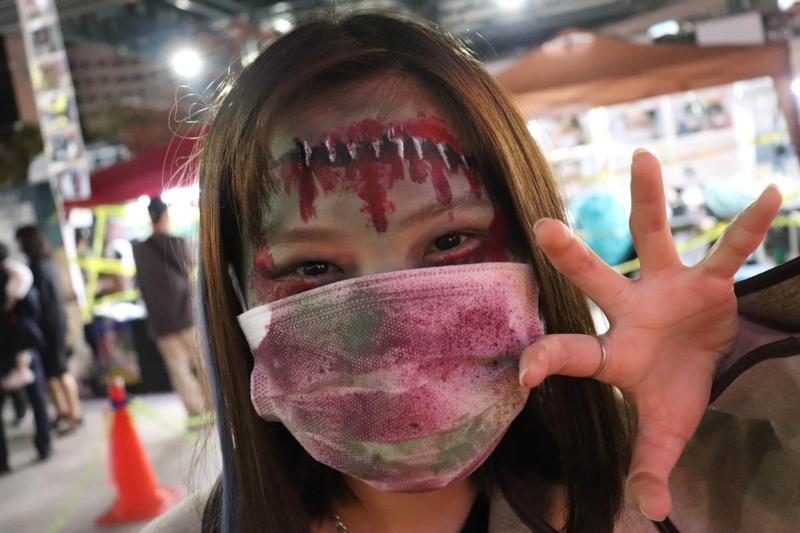 広島フェイスペイント組合-横川ゾンビナイト８-１日目-73