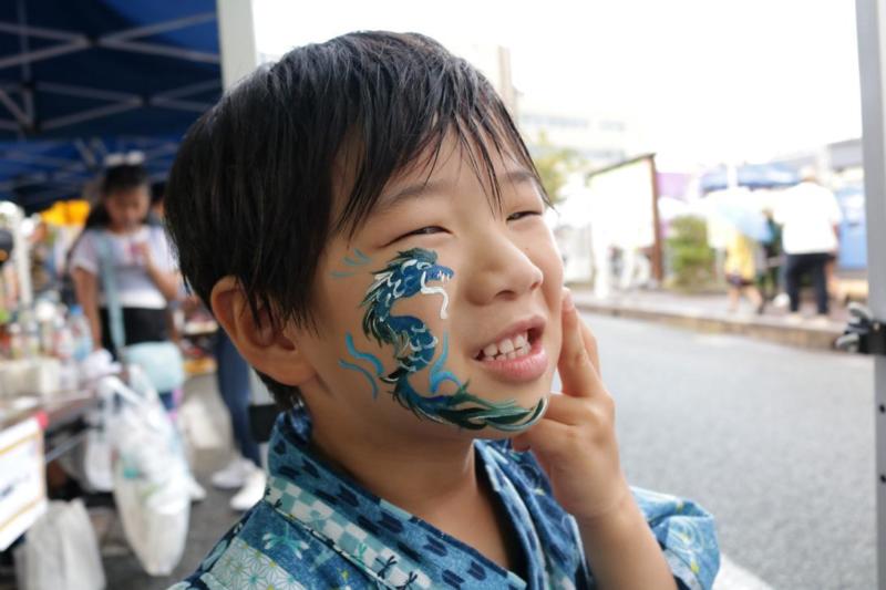 広島フェイスペイント組合-第41回庄原よいとこ祭-84