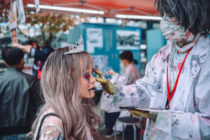 広島フェイスペイント組合-横川ゾンビナイト１０-１日目〜１６時-073