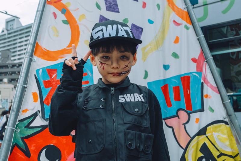 広島フェイスペイント組合-横川ゾンビナイト１０-１日目〜１６時-110