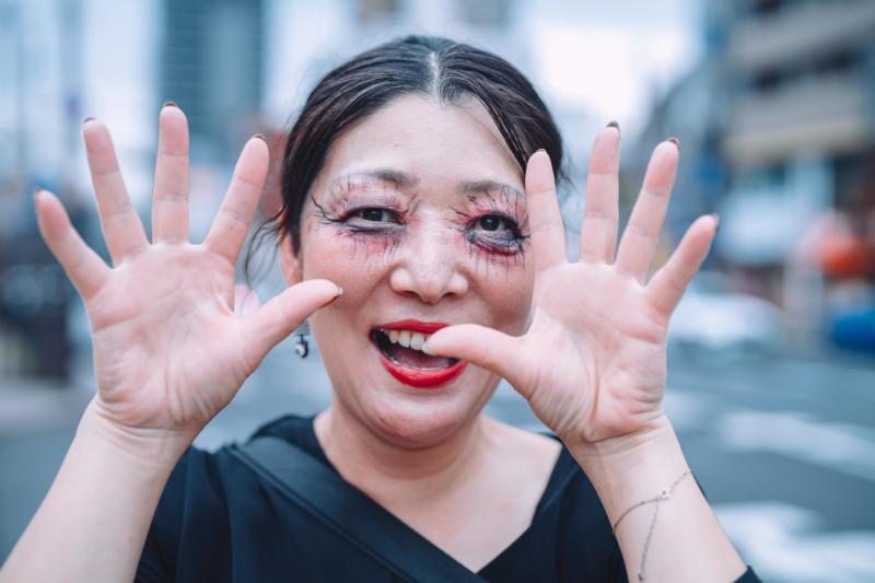 広島フェイスペイント組合-横川ゾンビナイト１０-２日目〜１４時-051