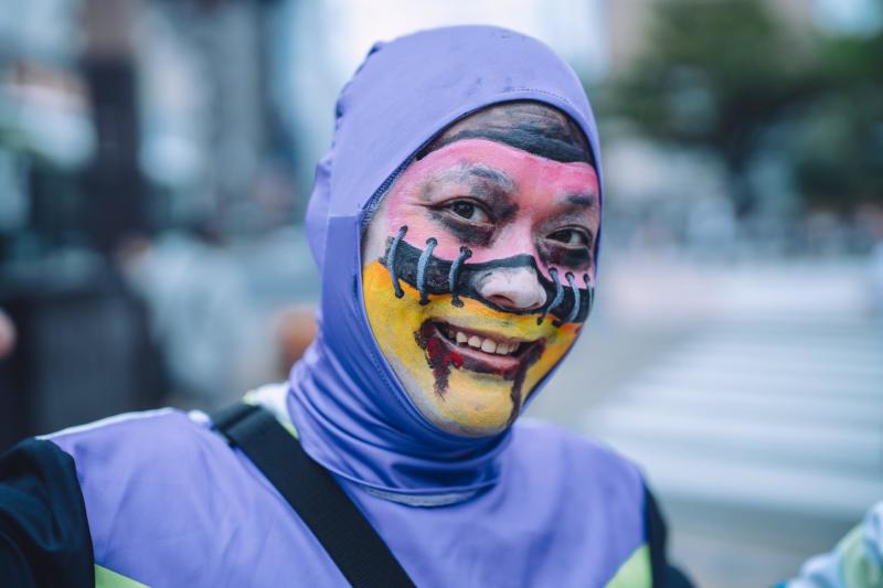 広島フェイスペイント組合-横川ゾンビナイト１０-２日目〜１４時-060