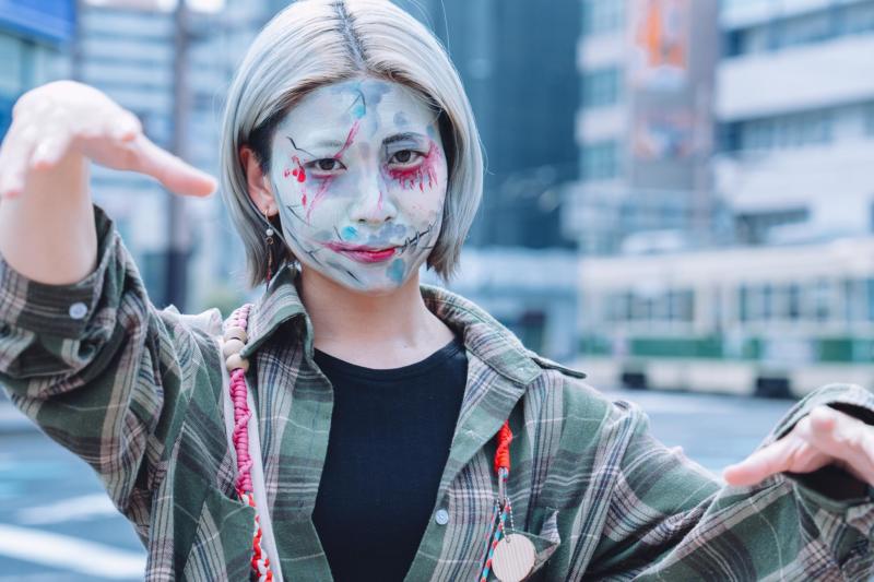 広島フェイスペイント組合-横川ゾンビナイト１０-２日目〜１４時-100