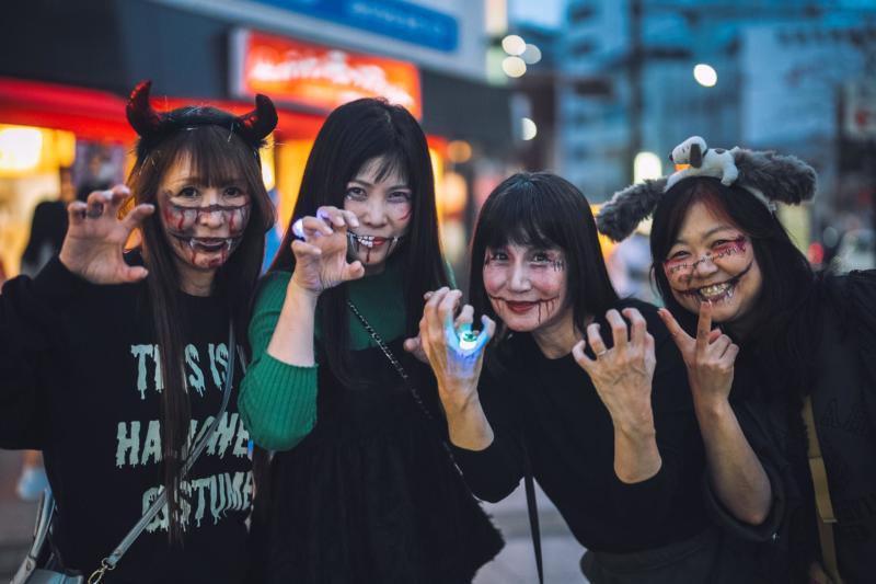 広島フェイスペイント組合-横川ゾンビナイト１０-２日目-１４時〜１８時-080