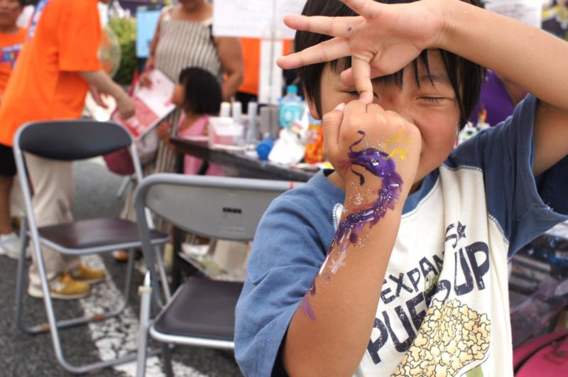 広島フェイスペイント組合-第４３回庄原よいとこ祭-057