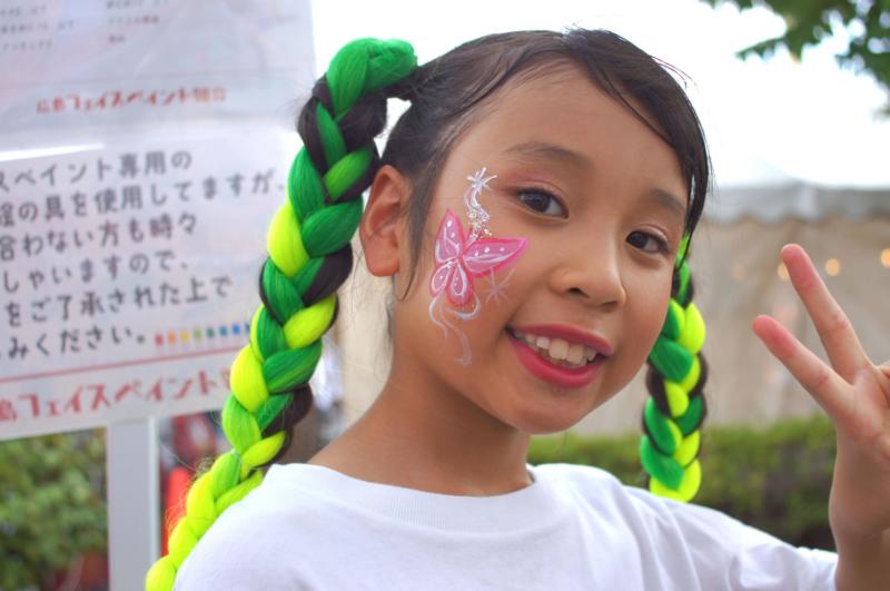 広島フェイスペイント組合-第４３回庄原よいとこ祭-076