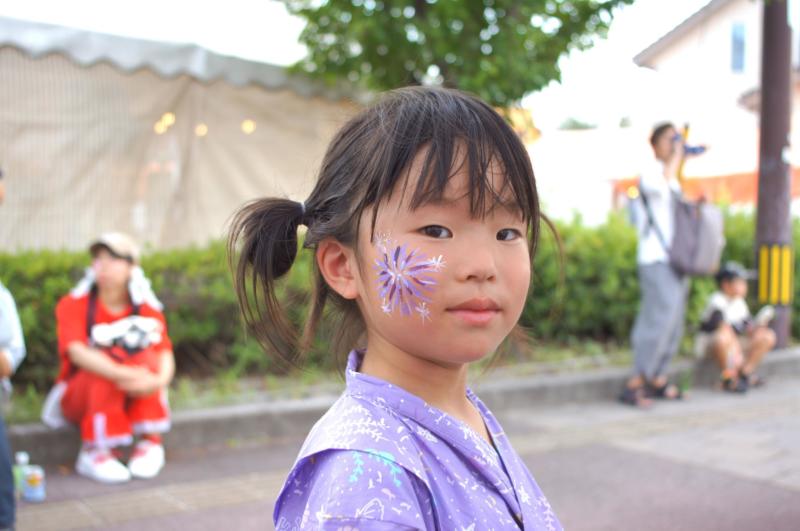 広島フェイスペイント組合-第４３回庄原よいとこ祭-096