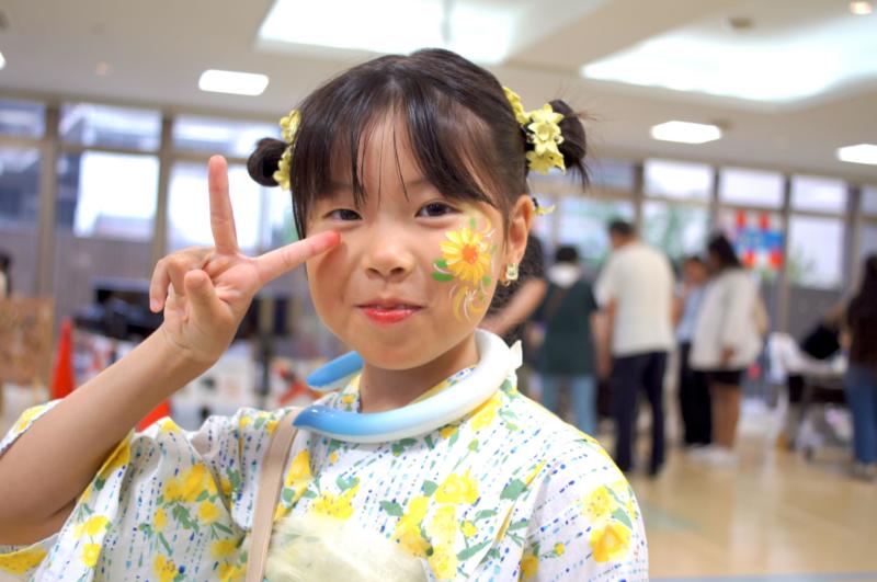 広島フェイスペイント組合-南蟹屋町内会夏祭り2025-01
