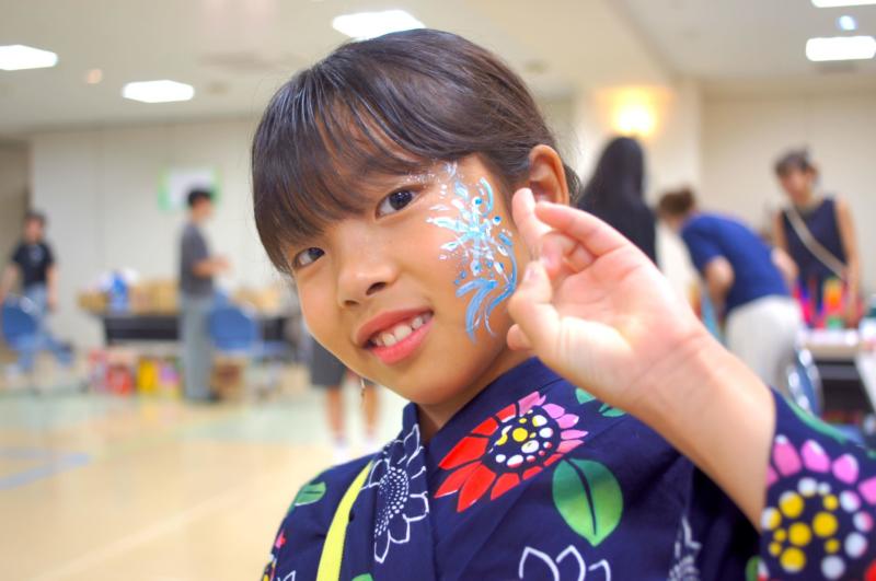 広島フェイスペイント組合-南蟹屋町内会夏祭り2025-03