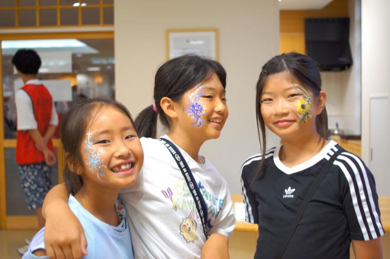 広島フェイスペイント組合-南蟹屋町内会夏祭り2025-05