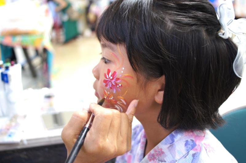 広島フェイスペイント組合-南蟹屋町内会夏祭り2025-06