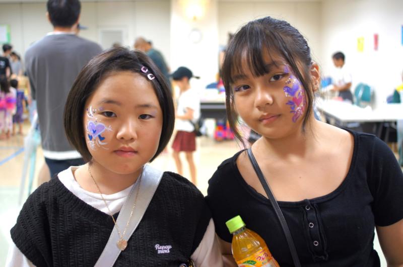 広島フェイスペイント組合-南蟹屋町内会夏祭り2025-09