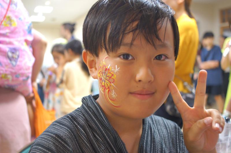 広島フェイスペイント組合-南蟹屋町内会夏祭り2025-27