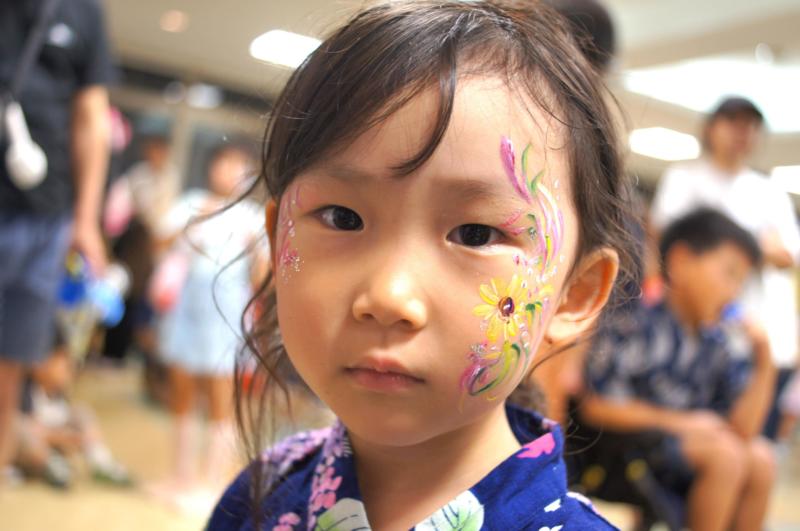 広島フェイスペイント組合-南蟹屋町内会夏祭り2025-29