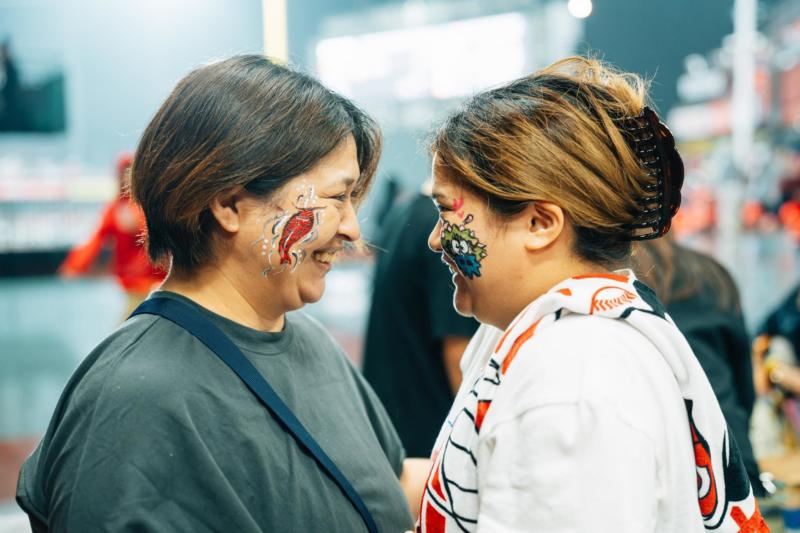 広島フェイスペイント組合-広島カープ×横川ゾンビナイト-37