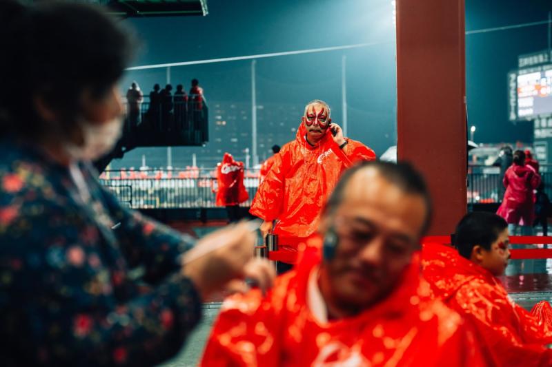 広島フェイスペイント組合-広島カープ×横川ゾンビナイト-53