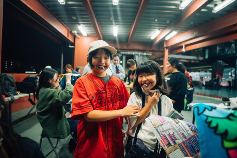 広島フェイスペイント組合-広島カープ×横川ゾンビナイト-65