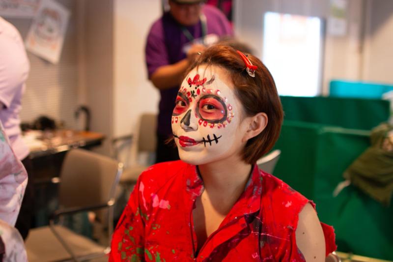広島フェイスペイント組合-広島ドラゴンフライズ×横川ゾンビナイト-10