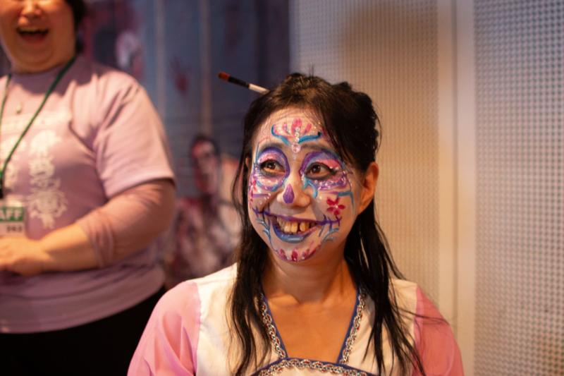 広島フェイスペイント組合-広島ドラゴンフライズ×横川ゾンビナイト-29